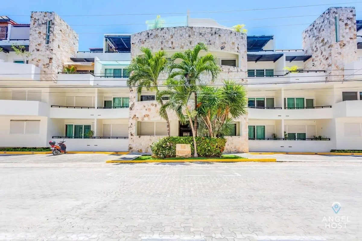New Tropical Vibe Condo With Roof Pool Beach 3 Blks 신데 델 카르멘 펜션